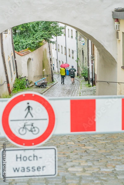 Obraz Hochwasser in Passau