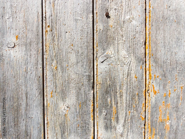 Obraz de la peinture ecaillée sur des vielles planche de bois pour servir ressources graphiques ou de fond de decoration pour artistes et createurs