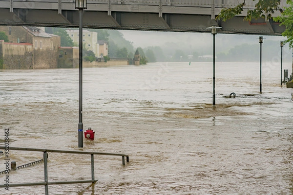 Obraz Hochwasser in Passau
