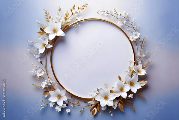 Fototapeta Flower frame 