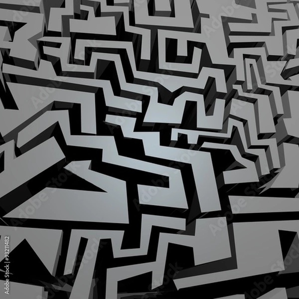Obraz abstract maze