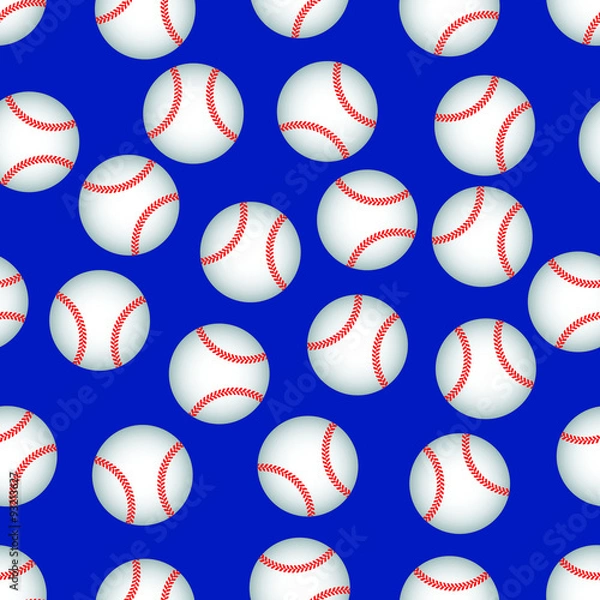 Obraz Baseball pattern