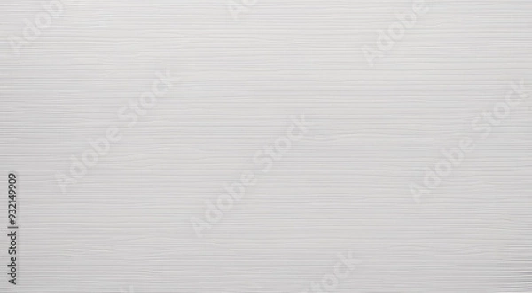 Fototapeta White Textured Background With Horizontal Lines For Minimalist Design