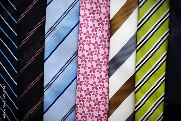 Obraz Colorful neckties