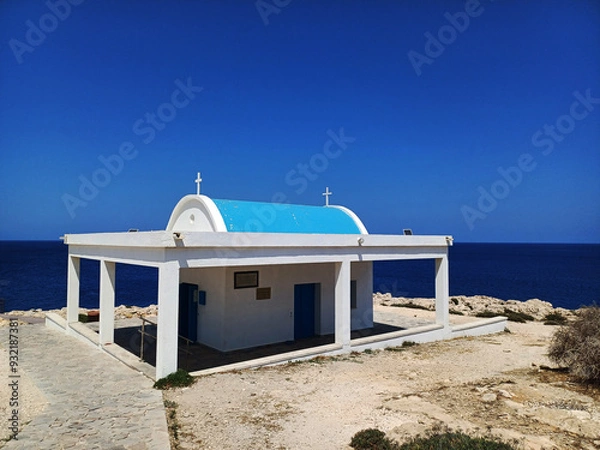 Fototapeta chapel in cyprus