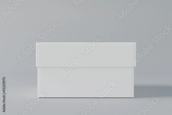 Obraz Packaging Box Mockup clean design white background