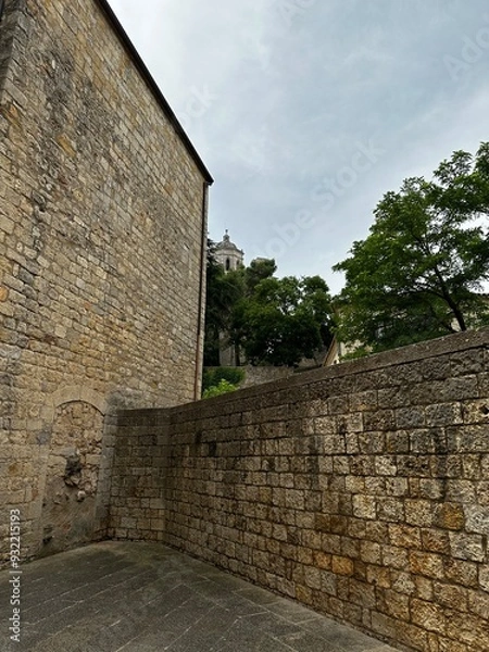 Obraz stone wall in the park