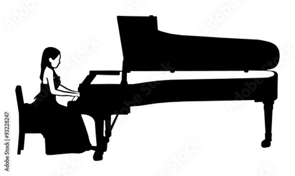 Fototapeta ピアノ