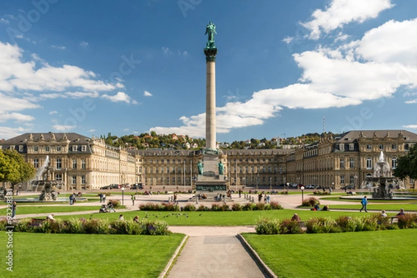 Obraz Neues Schloss Stuttgart
