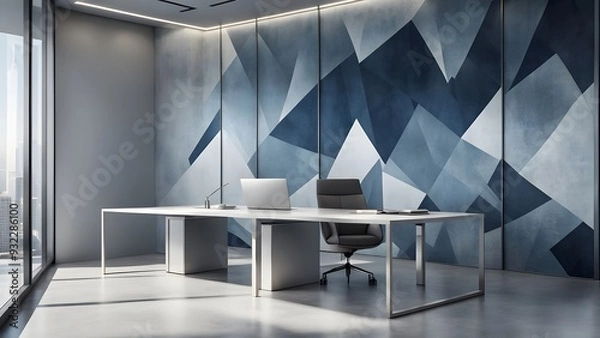 Fototapeta modern office interior with chairs