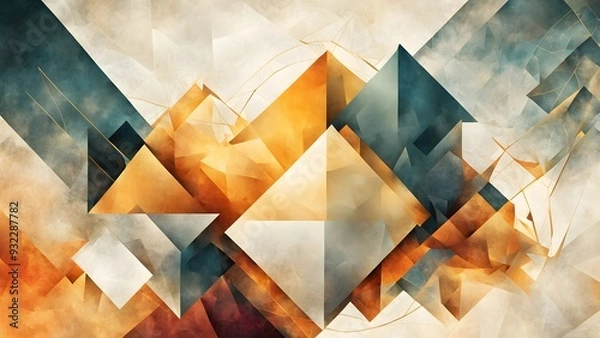 Obraz abstract background with stars