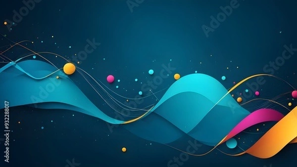 Obraz background with stars and stripes