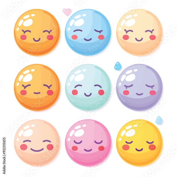 Fototapeta Vector Pause Icon simple and minim