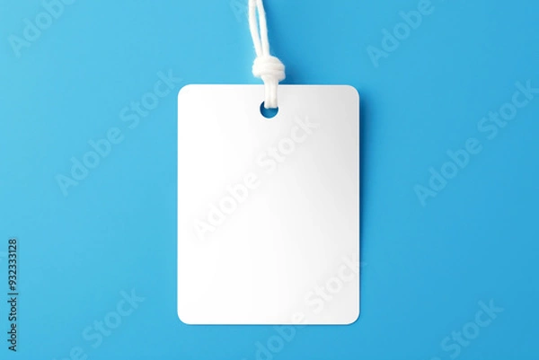 Fototapeta PNG label mockup, transparent design