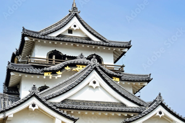 Fototapeta 国宝彦根城天守閣　滋賀県彦根市