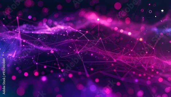 Obraz abstract background with lights