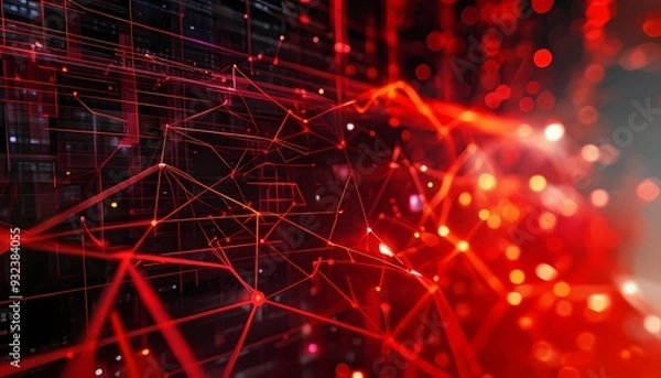 Obraz abstract background with lights