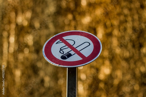 Fototapeta Rauchverbot