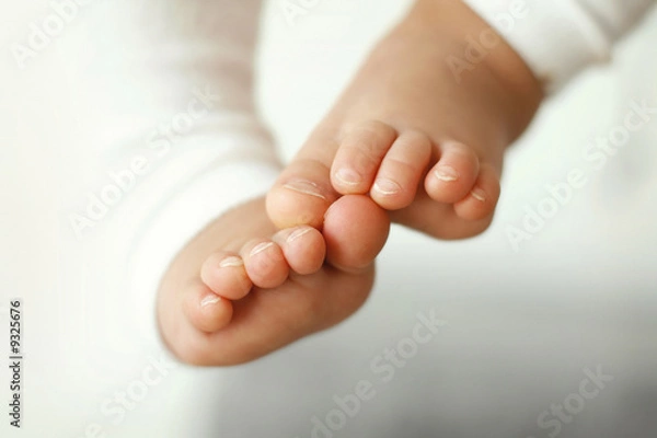 Fototapeta Baby feet