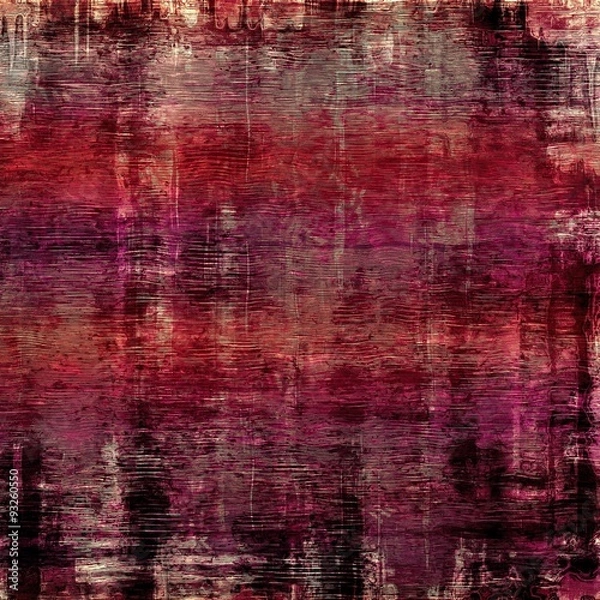 Obraz Vintage texture. With different color patterns: red (orange); purple (violet); pink; black