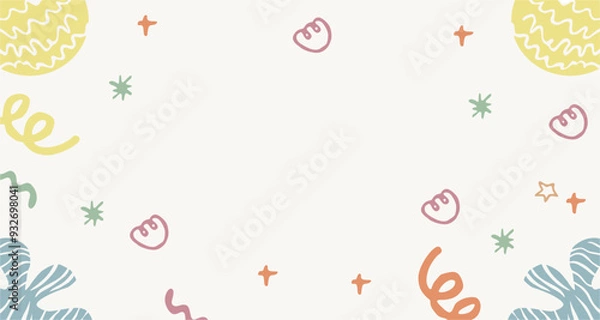 Fototapeta cool simple abstract vector background