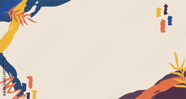 Fototapeta cool simple abstract vector background