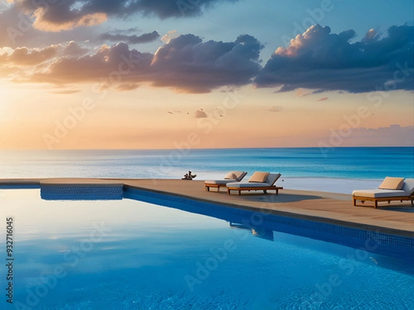 Obraz 몰디브의 아름다운 휴가 여행 배경이미지