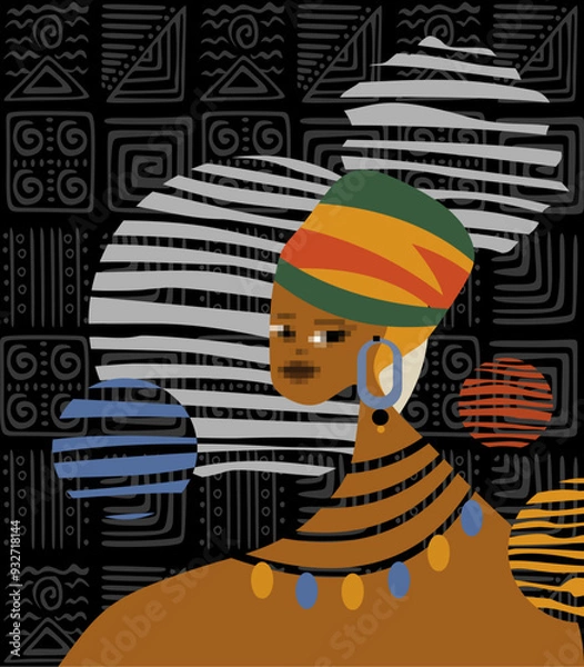 Fototapeta cool simple abstract vector background