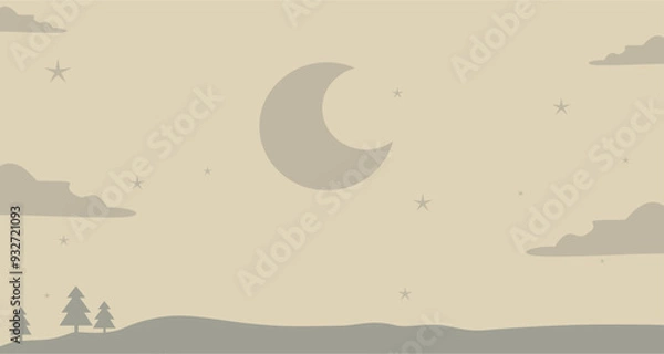 Fototapeta cool simple abstract vector background