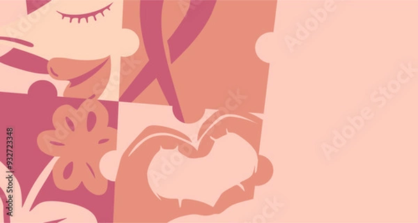 Fototapeta cool simple abstract vector background