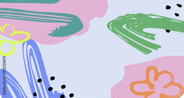 Fototapeta cool simple abstract vector background