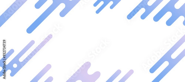 Obraz カラフルな幾何学模様の背景イラスト　ジオメトリック　グラデーション