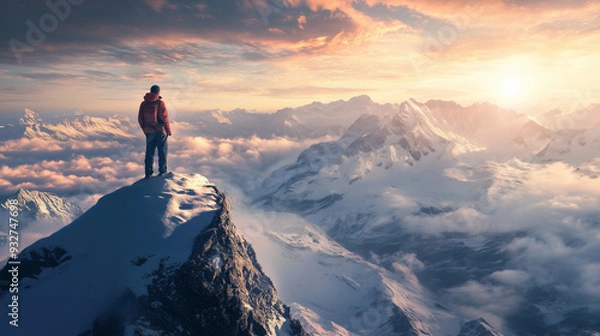 Obraz Top of the world