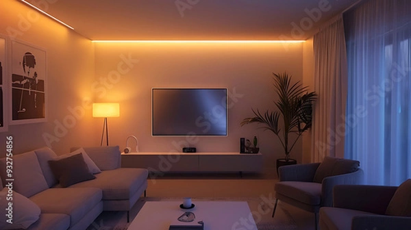 Fototapeta living room interior