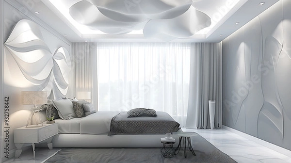 Fototapeta living room interior