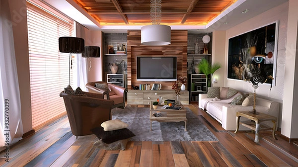 Fototapeta living room