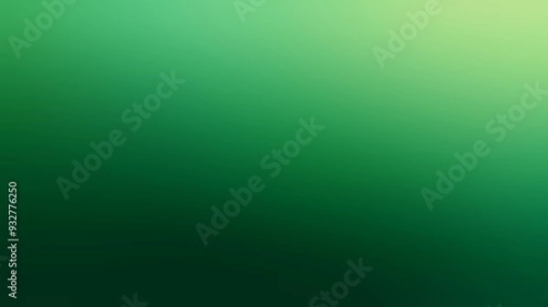 Fototapeta Forest Green Color Gradient Background with Deep Tones and Earthy, Natural Shades