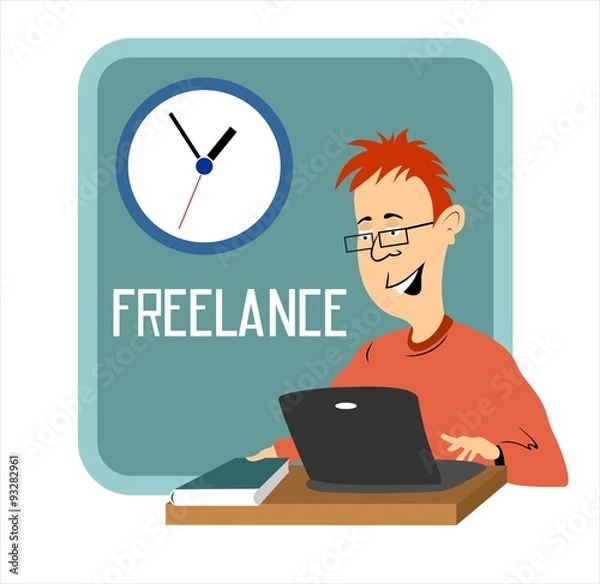 Obraz  freelancer user internet