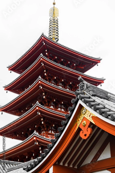Obraz Sensō-ji's Pagoda
