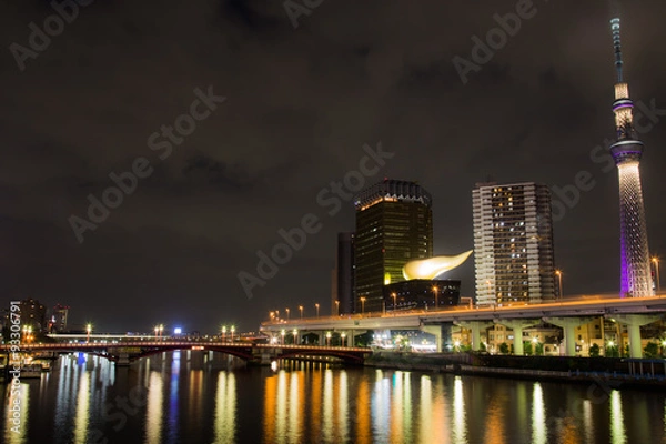 Obraz Asakusa Skyline