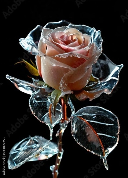 Obraz Enchanted Ice Rose