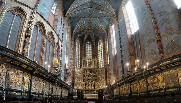 Fototapeta Basilique Sainte-Marie