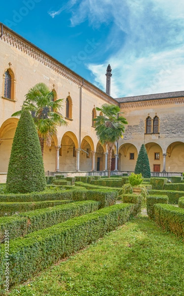Fototapeta The Benedectine Abbey of Praglia