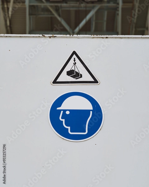 Obraz Arbeitsschutz Zeichen