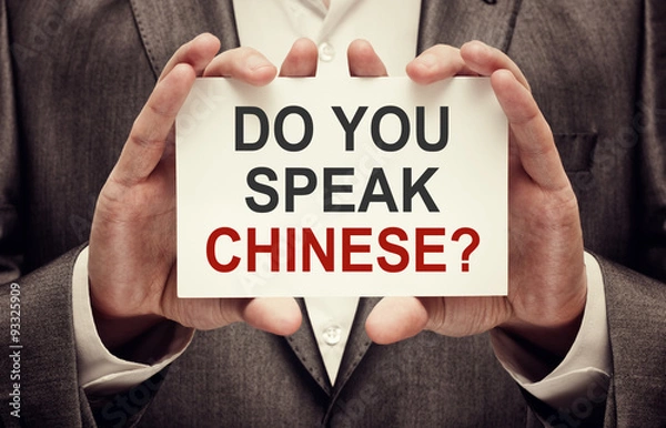 Obraz Do You Speak Chinese
