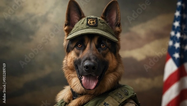 Obraz german shepherd dog