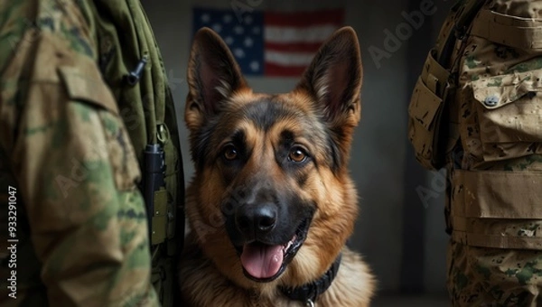 Obraz german shepherd dog