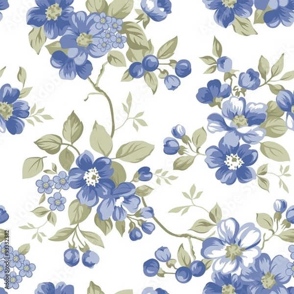 Obraz Clair Floral Seamless Pattern