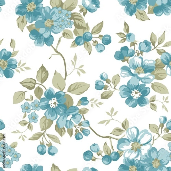 Obraz Clair Floral Seamless Pattern