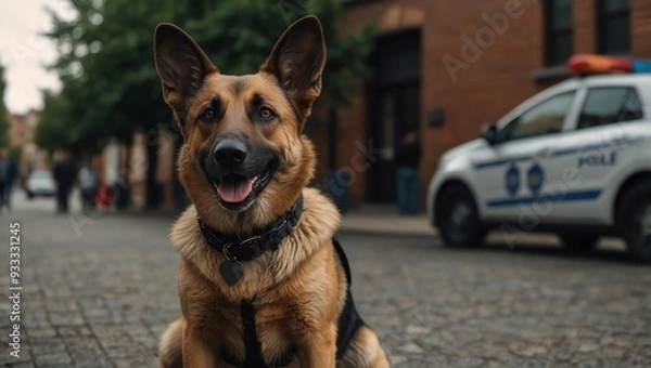 Obraz German shepherd dog